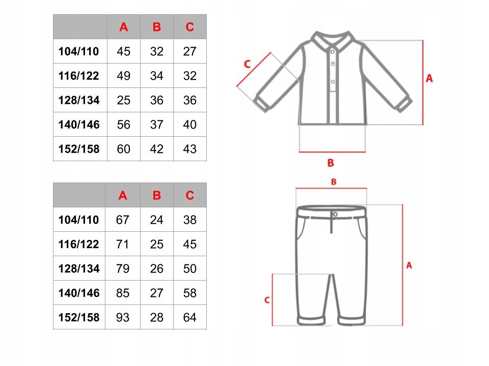 GARNITUR DZIECIĘCY SPORTOWY GRUBA KRATA 104/110 Płeć chłopcy