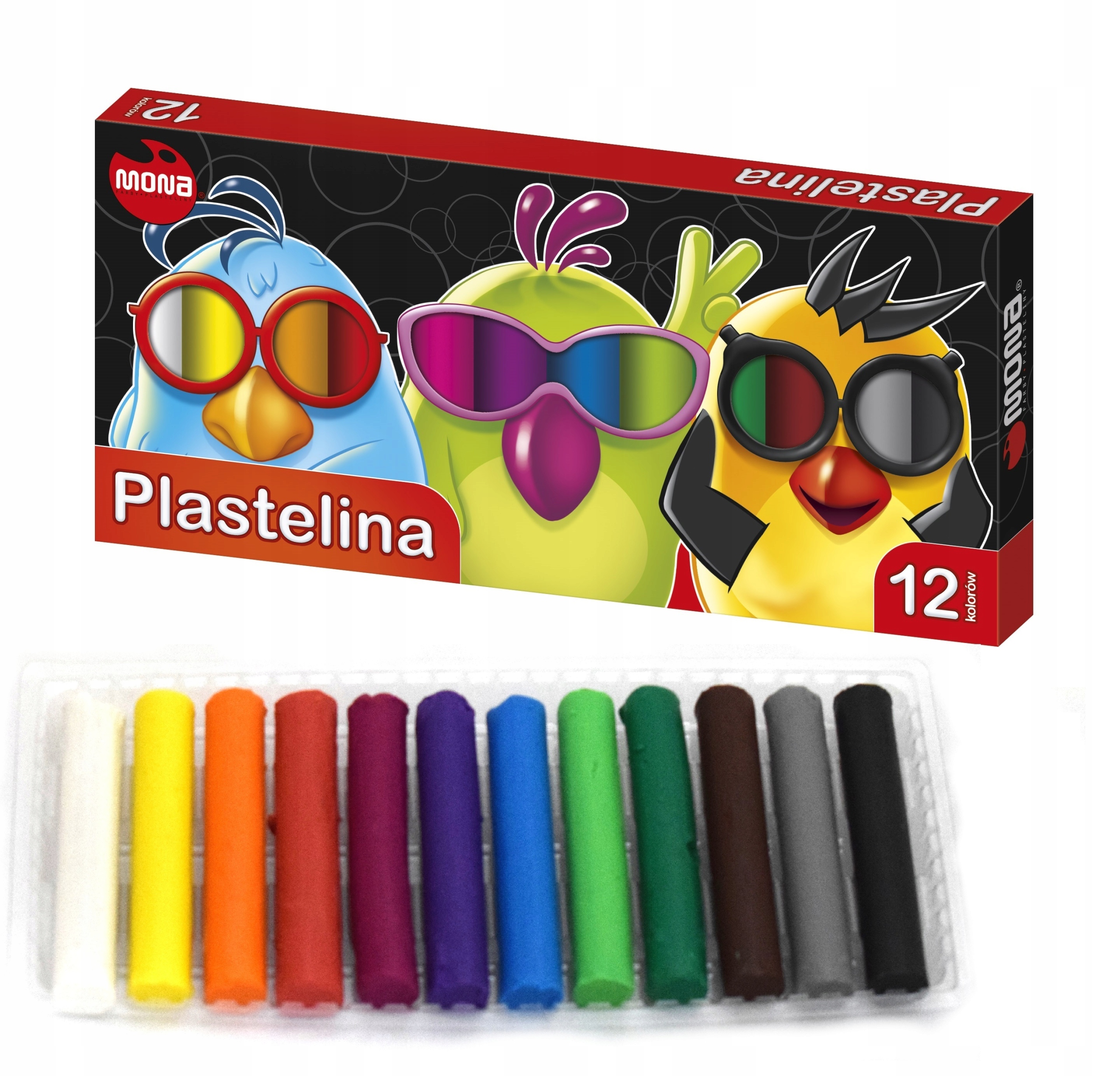 

Plastelina Szkolne Mona Produkt Polski