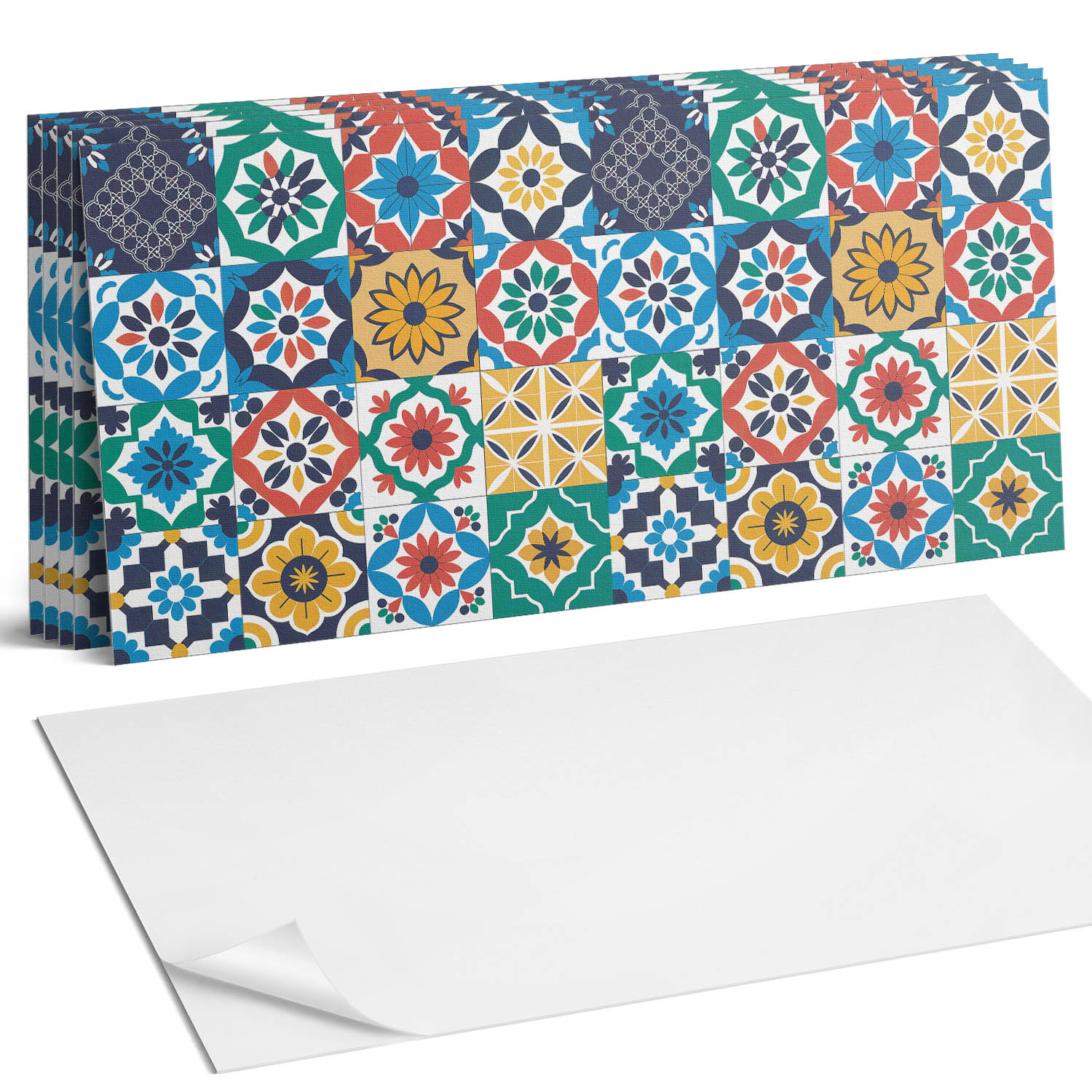 Pvc vinylové dlaždice Mozaikové usporiadanie v umeleckom štýle 6 x 60 x 30 cm