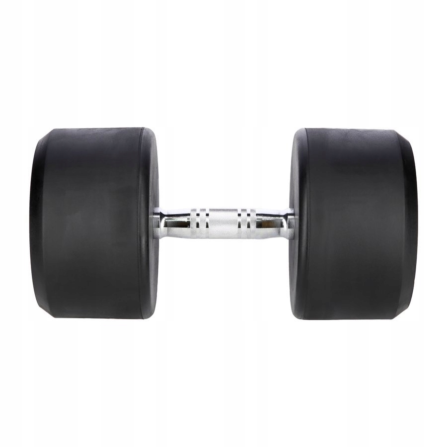 HMS Ciężarek Hantla Stalowa Gumowana Do Ćwiczeń Siłowych 42,5 kg Marka HMS