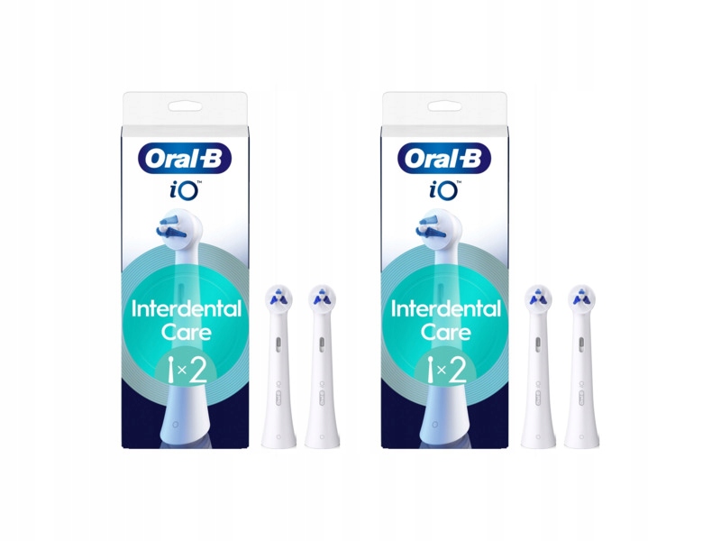 Końcówka szczoteczki Oral-b iO Interdental Clean Biały (2x2 szt.)