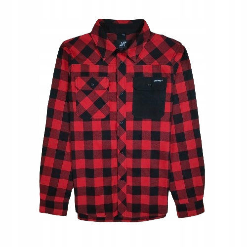 REVOLUTIONRACE Campfire Koszula Męska w Kratę Logowana r. M