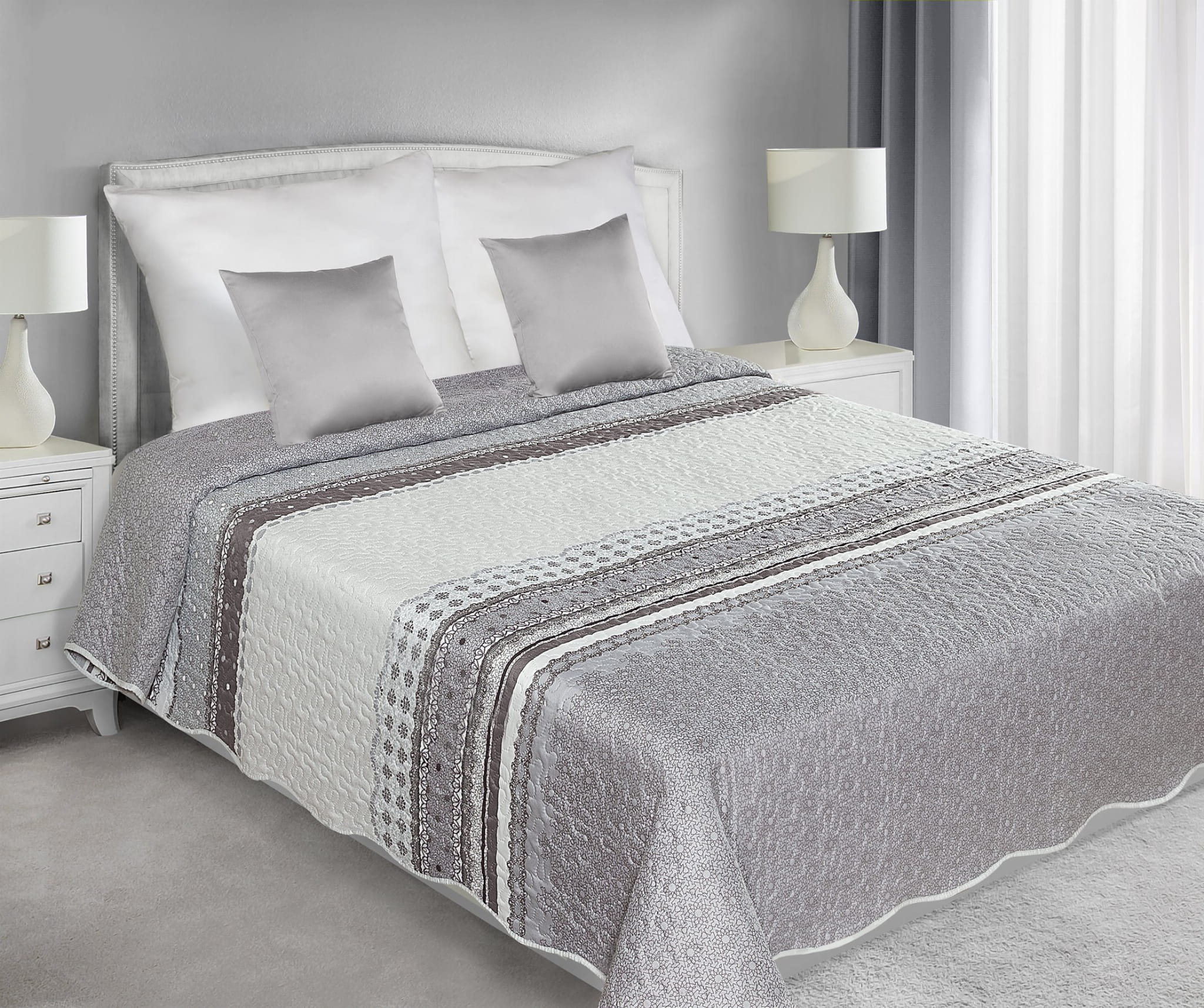 

Narzuta 220x240 Eurofirany Calvado fiolet