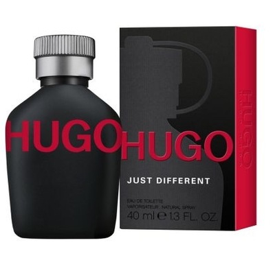HUGO BOSS HUGO JUST DIFFERENT WODA TOALETOWA SPRAY 40ML EDT