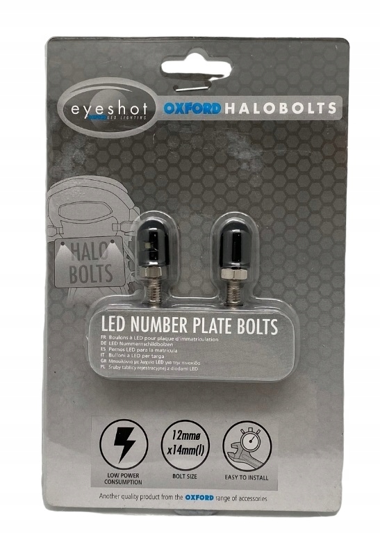 PODŚWIETLENIE TABLICY REJESTRACYJNEJ LED PUNKTOWE Numer katalogowy części OX111