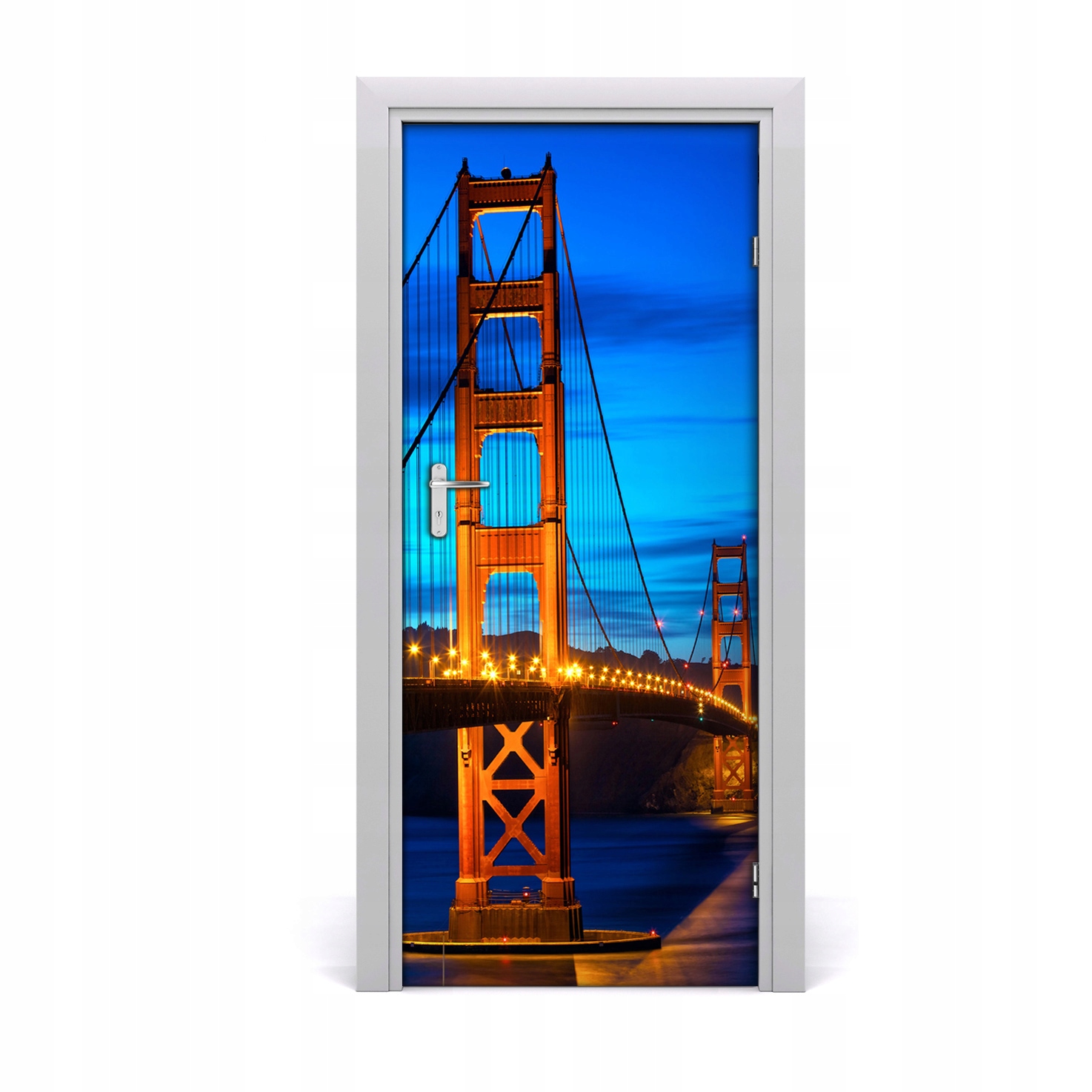 

Fototapeta samoprzylepna Drzwi Most San Francisco