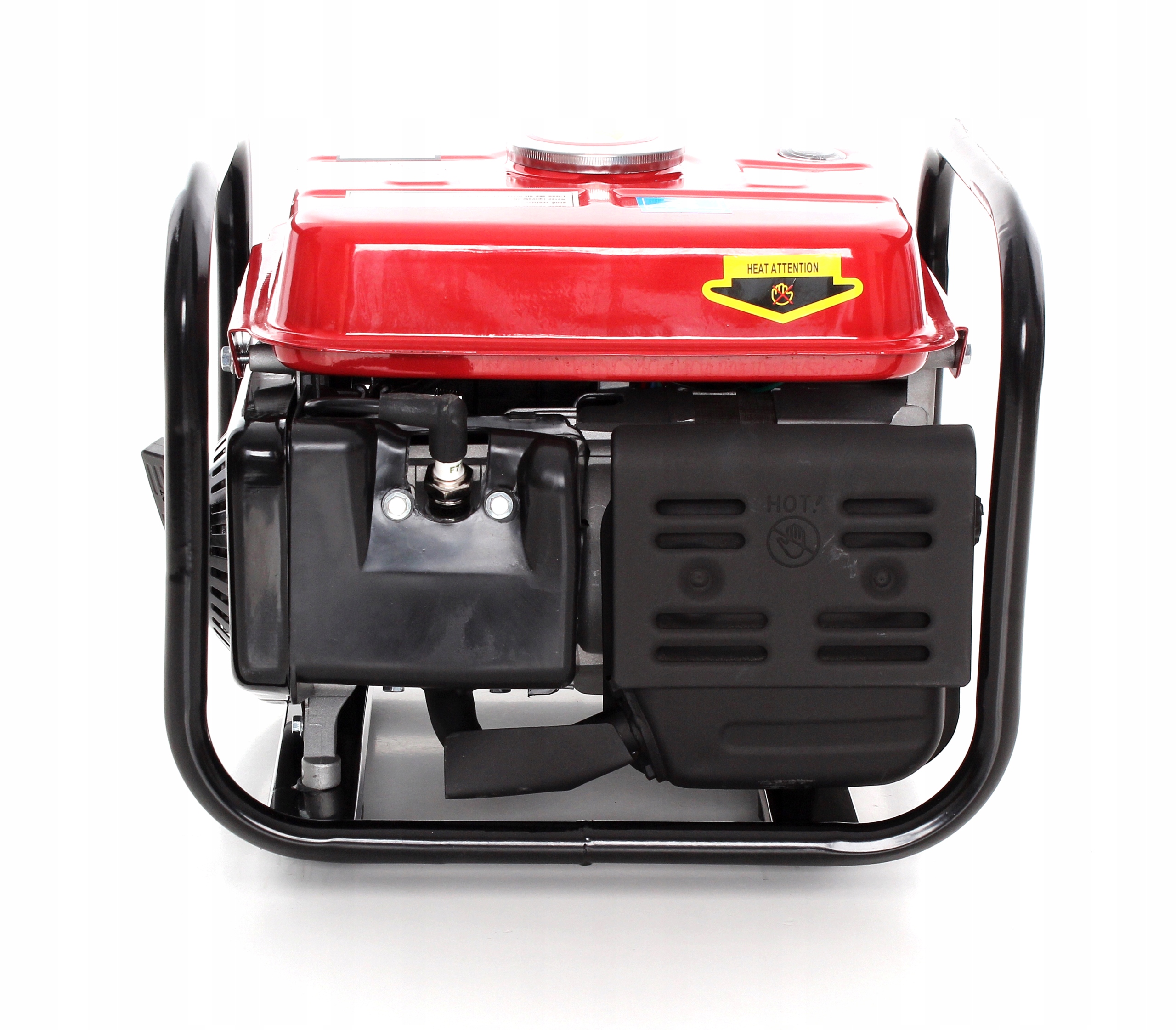 AGREGAT PRĄDOTWÓRCZY JEDNOFAZOWY 1200W GENERATOR PRĄDU PRZENOŚNY BENZYNA Silnik 2-suwowy