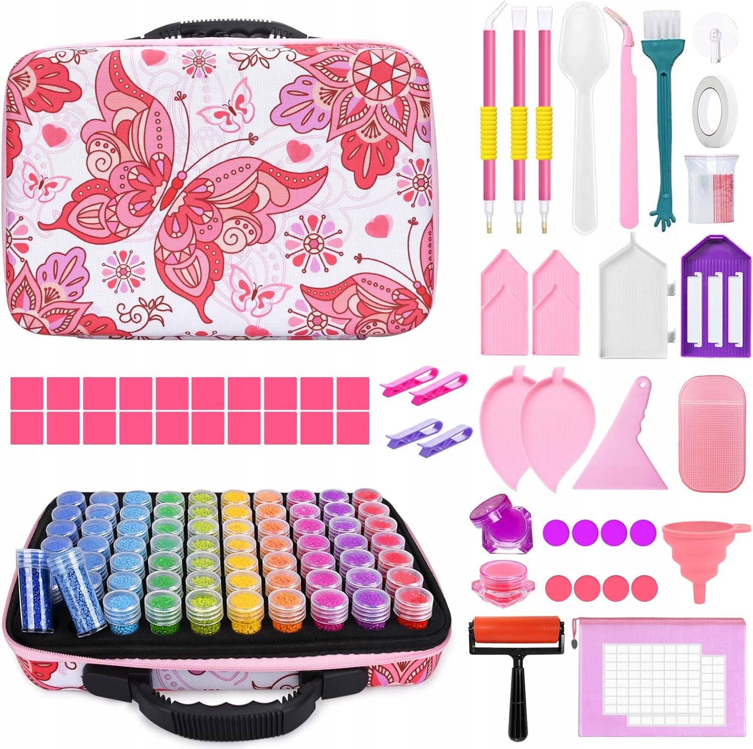 Organizér Diamond Painting Příslušenství Kontejnery Velká vyšívací sada dárek