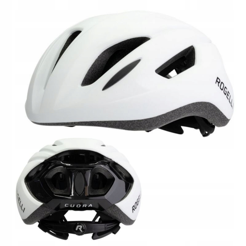 Rogelli Cuora cyklistická přilba, bílá