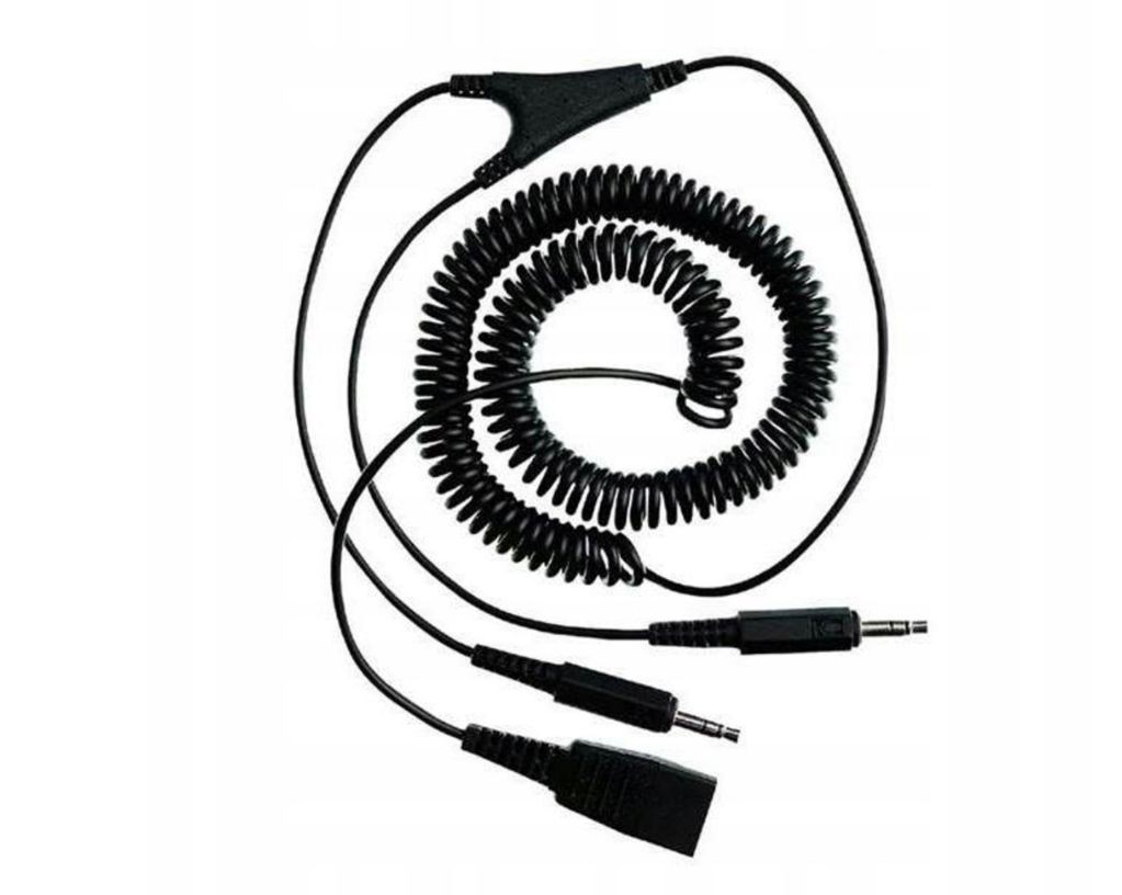 Jabra kabel Gn Qd/pc 2x3,5 mm jack (8734-599)