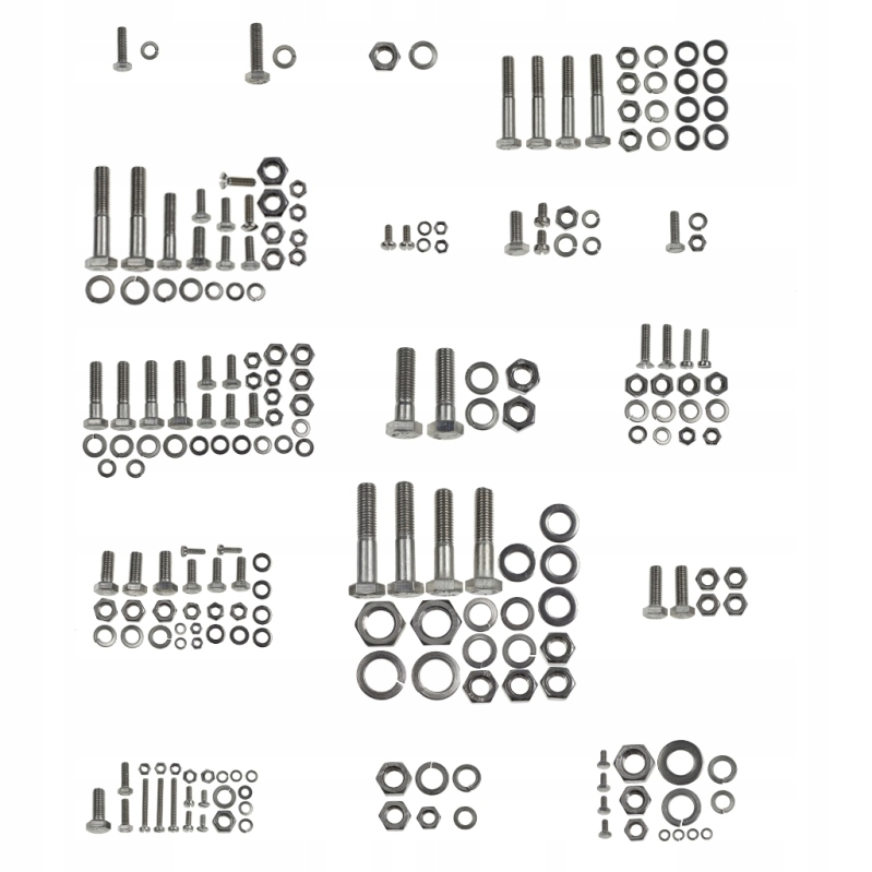 021231 - Болты рамы и подвески WSK125 B3-нержавеющий RU