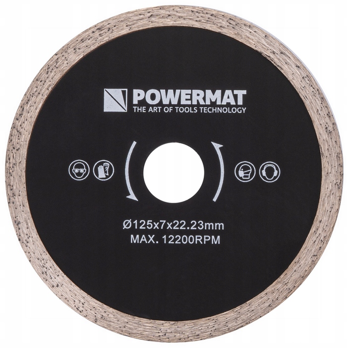 PRZECINARKA TARCZOWA DO PŁYTEK GRESU 1400W 125mm Marka Powermat