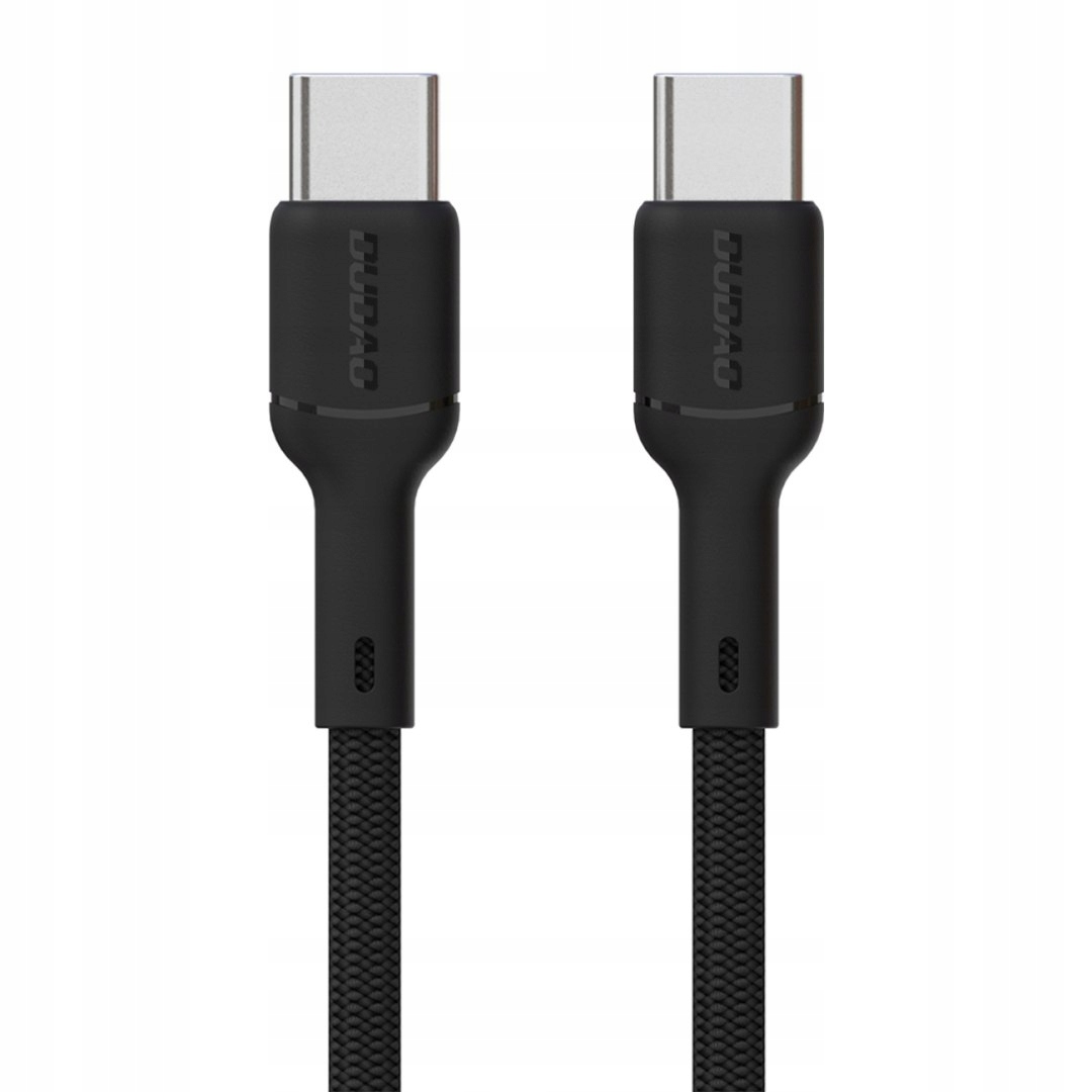 Kabel przewód Usb-c 65W 1m czarny