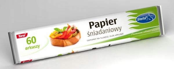 

Papier Śniadaniowy 60SZT. Rolka Stella