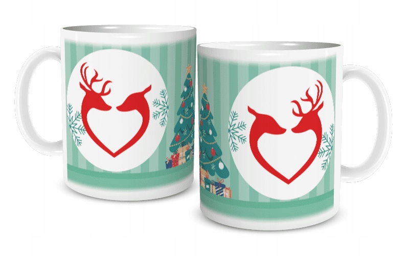 

Kubek Świąteczny Mikołajki Serce