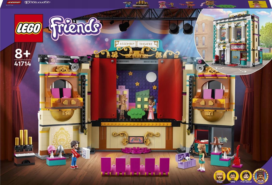 stavebnice Lego Friends Herecka Skola Andrei 41714