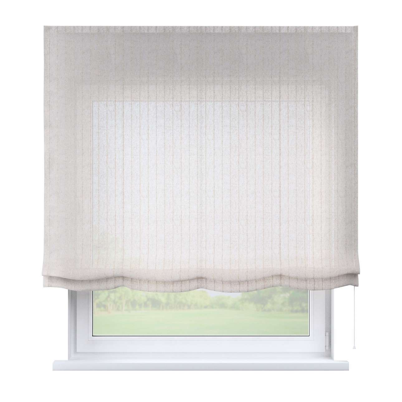 Hotová římská roleta Benátky 130 x 170 cm hnědá