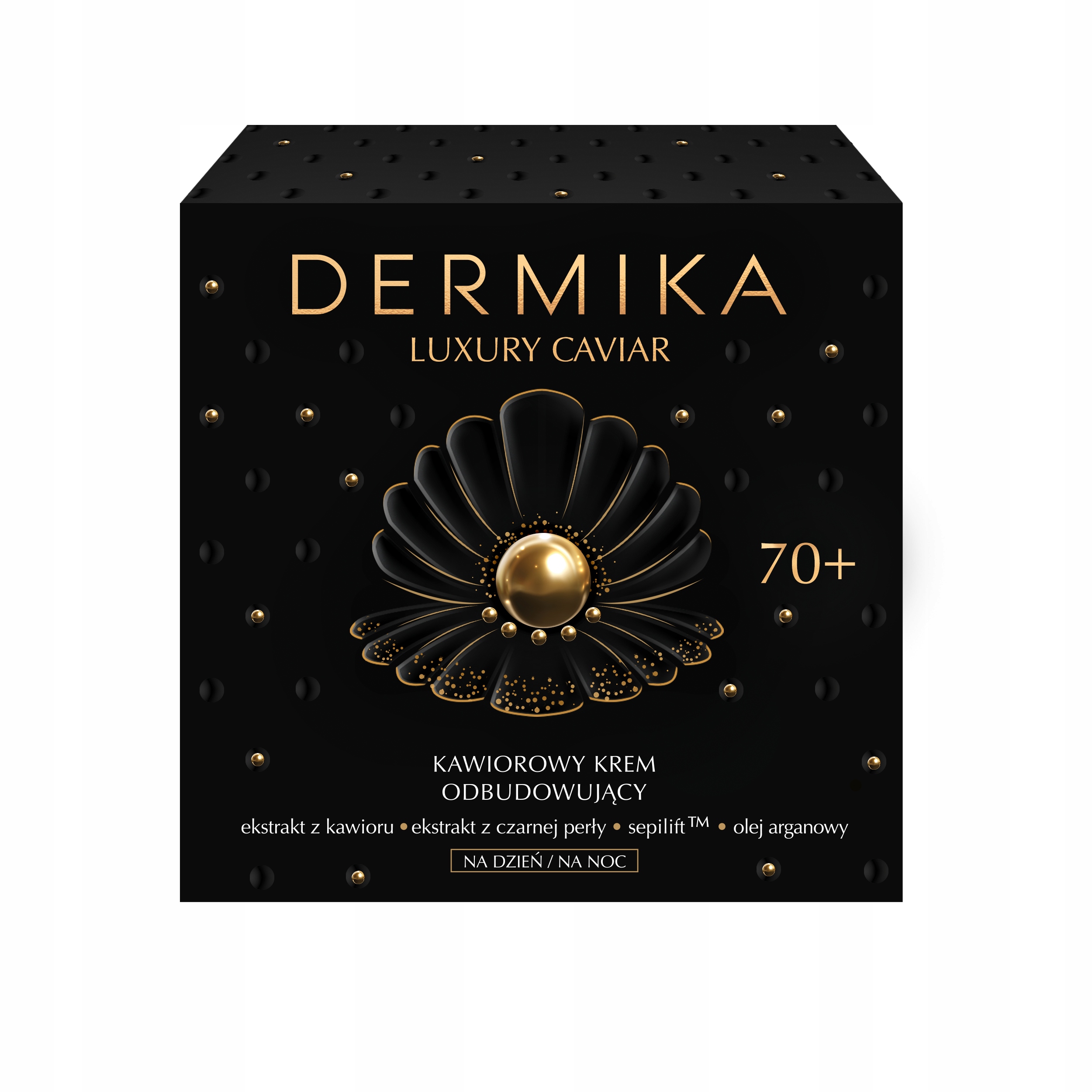 

Dermika Luxury Caviar 70+ krem dzień i noc 50 ml