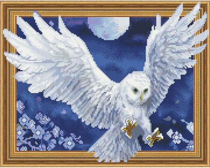 Diamantová mozaika 5D Na dřevo 40x50 Ipicasso