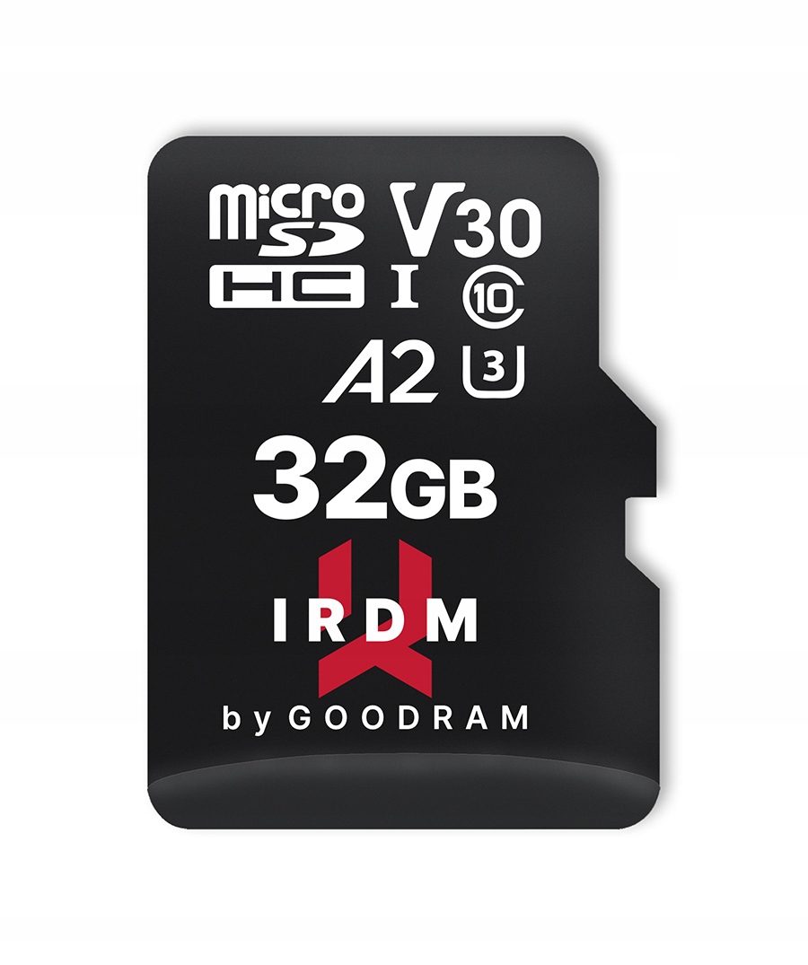 Karta pamięci microSDHC GOODRAM 32GB IRDM-A2 UHS + adapter