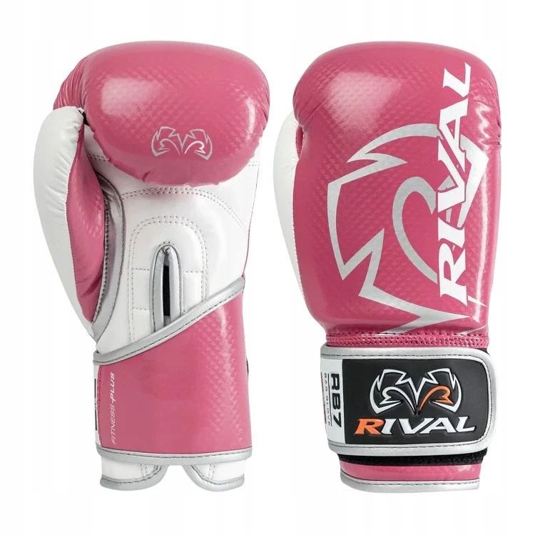 rękawice bokserskie rival rb7 fitness plus bag S Różowy