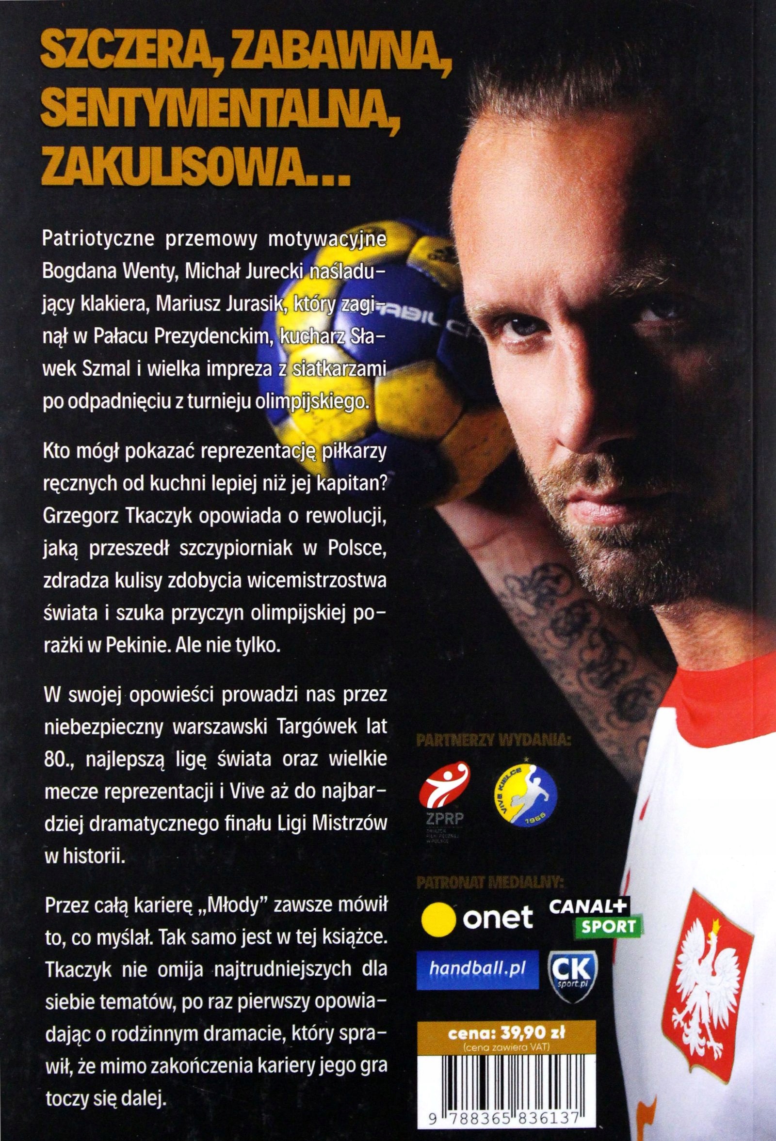 GRZEGORZ TKACZYK. NIEDOKOŃCZONA GRA - Grzegorz Tkaczyk [KSIĄŻKA] Stan opakowania oryginalne