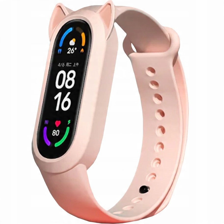 

Pasek Silikonowy Do Xiaomi MI Band 3/4/5/6/7 Kot