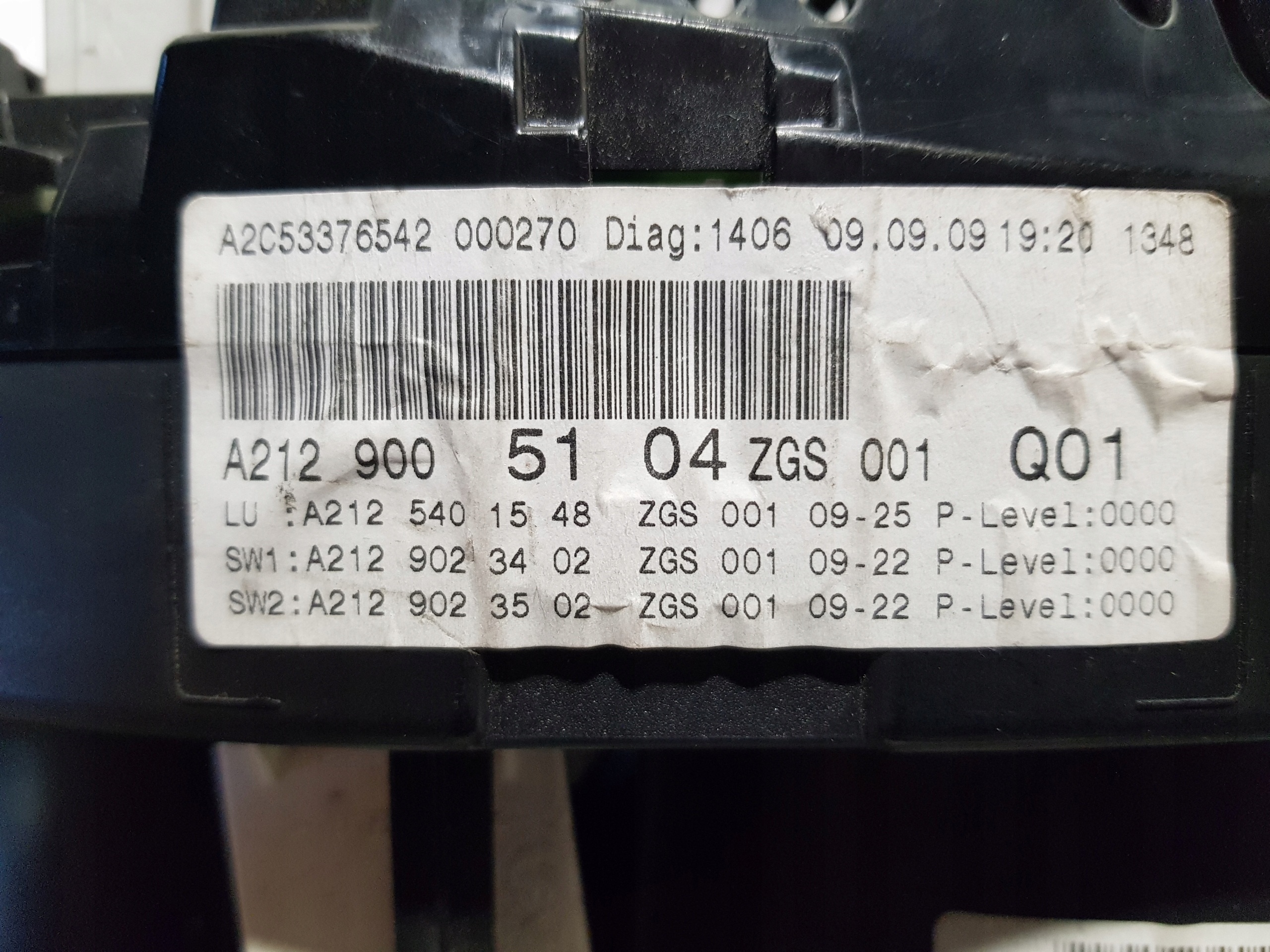 MERCEDES W212 2.2 CDI dials dials ANGLIK
