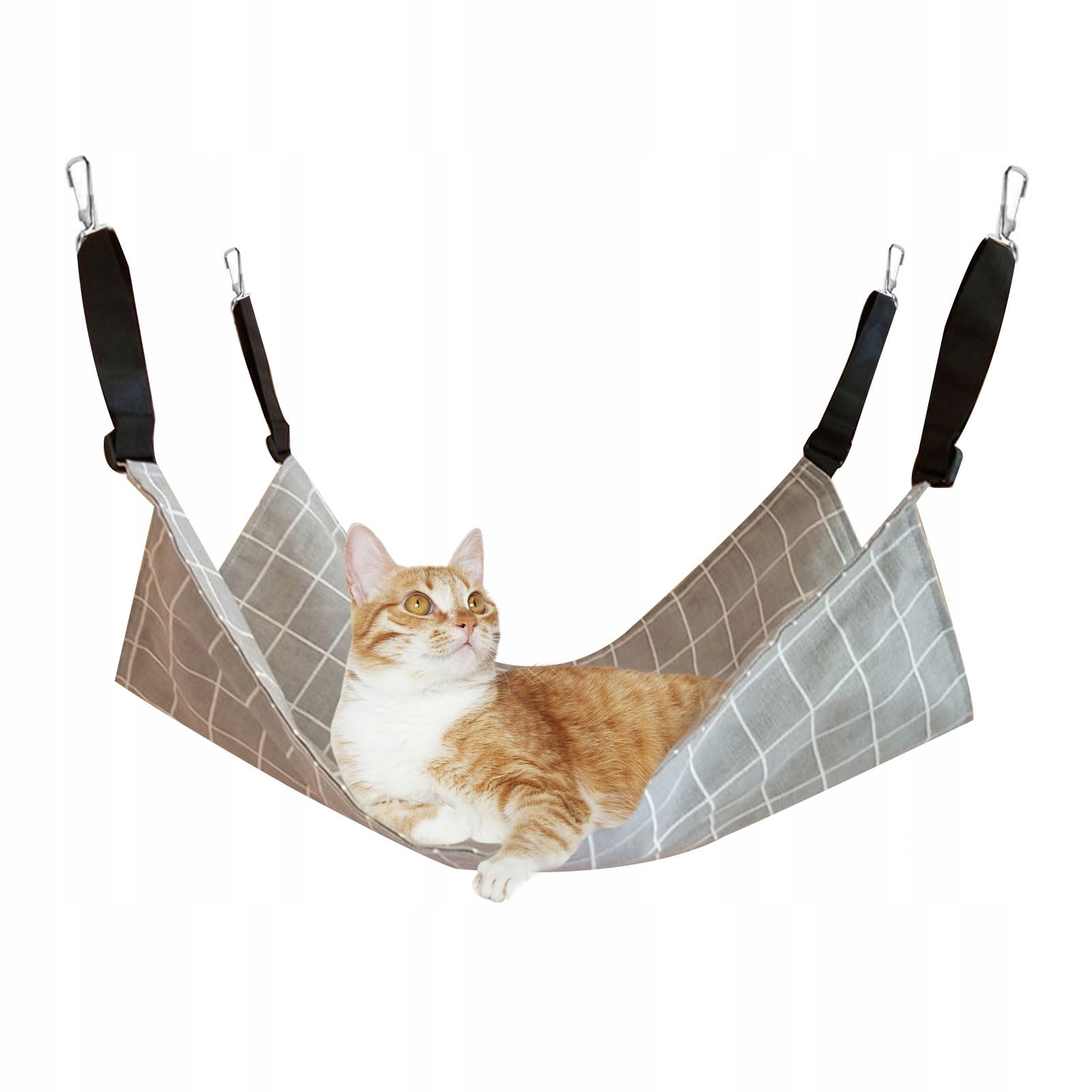 Hamak Dla Kota Do Klatki Z Regulowanymi Paskami 57x47cm do 9kg HELWEET