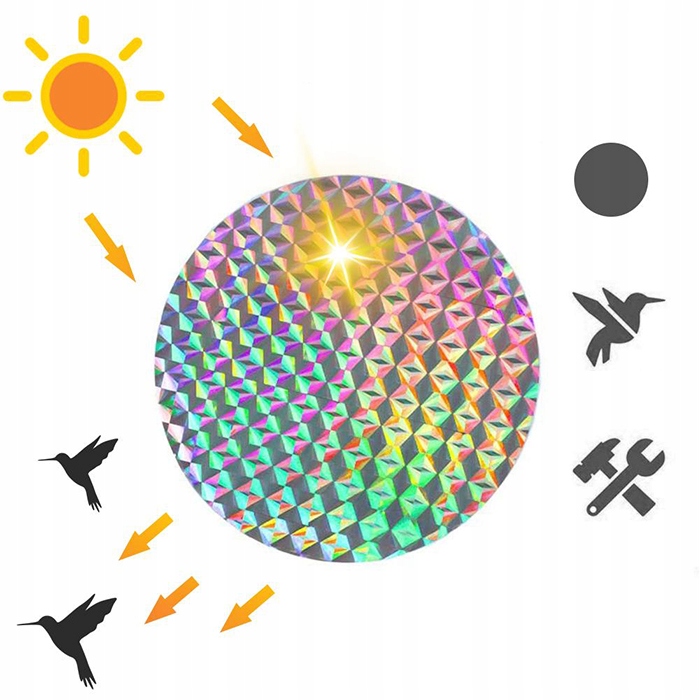 TAŚMA ODBLASKOWA ODSTRASZAJĄCA PTAKI 45 M KINZO Marka Kinzo