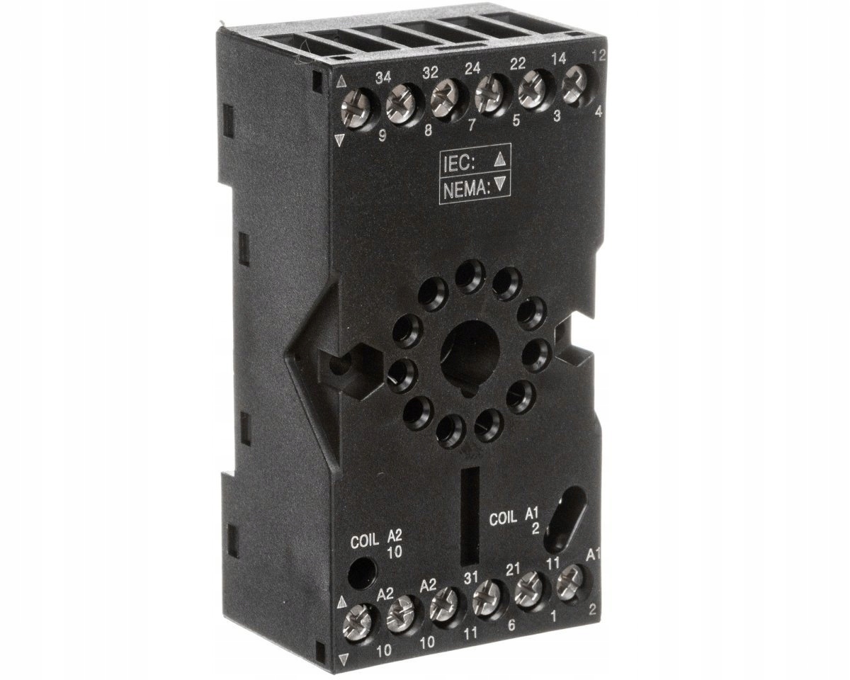 

Gniazdo do przekaźnika R15 3P 12A 300V Ac GZP11