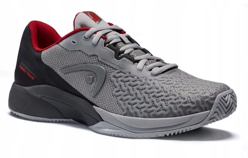 Tenisové Boty Head Revolt Pro 3.5 Clay Men Grey/red 41