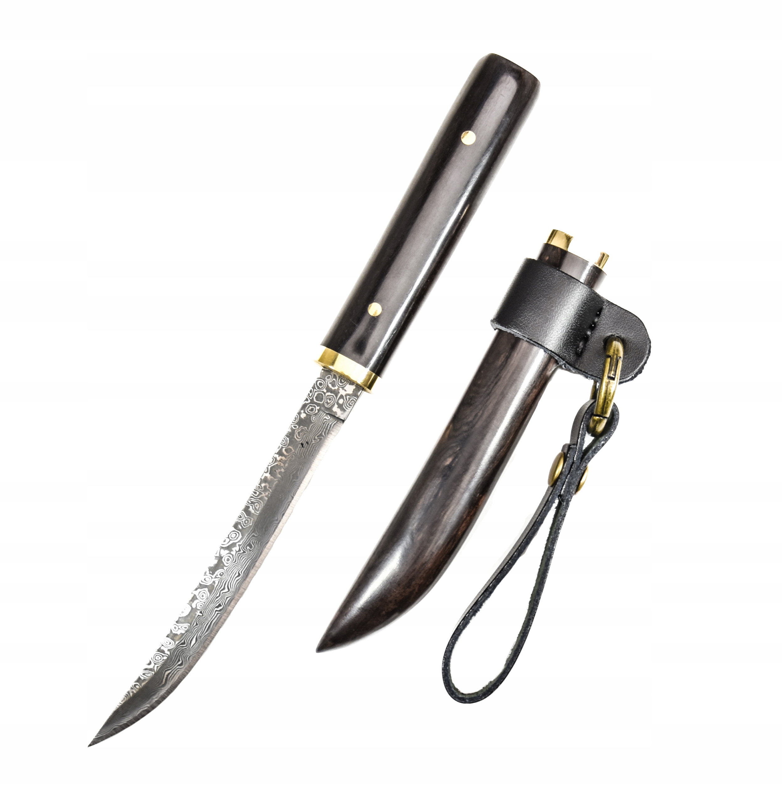 Meč Nůž Mini Samuraj Katana Pouzdro Dřevo Dárek