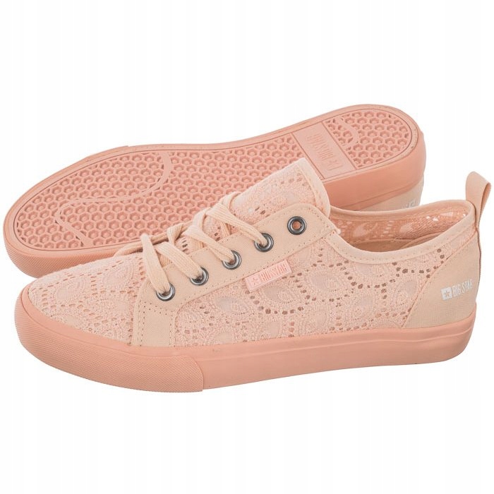 

Buty Damskie Tenisówki Big Star Różowe JJ274059