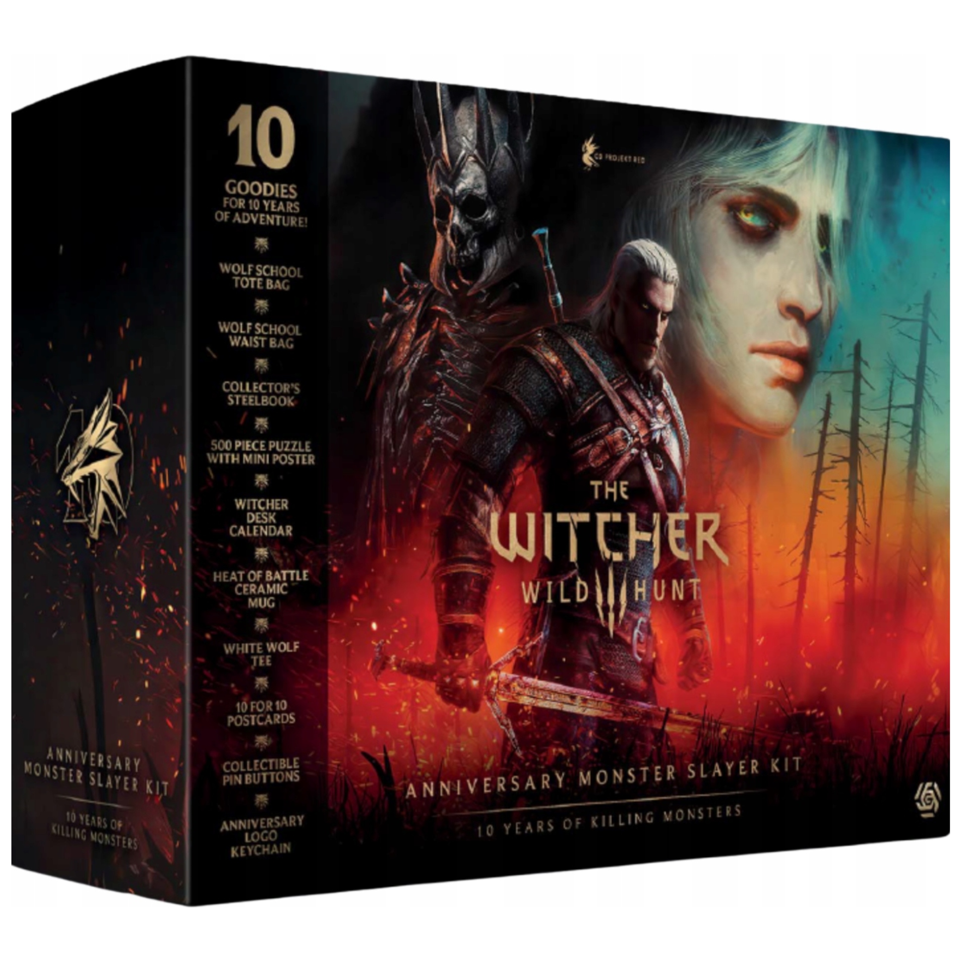 WIEDŹMIN 3 THE WITCHER WILD HUNT ANNIVERSARY MONSTER SLAYER KIT STEELBOOK