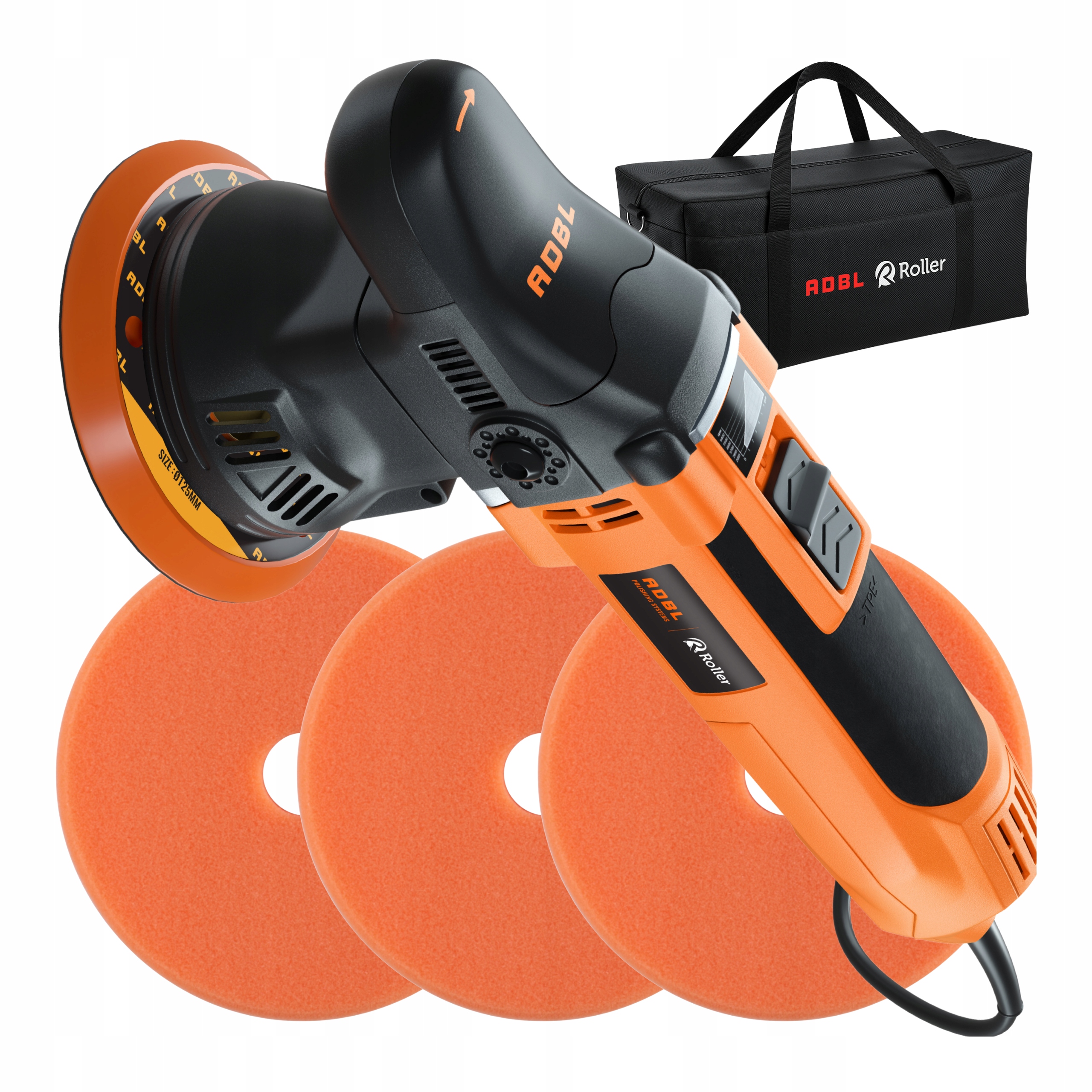 Adbl Roller D09125-01 stroj na leštenie auta sada 3 padov One Step