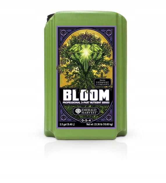 Emerald Harvest 3-dílná řada Bloom 9,46 l