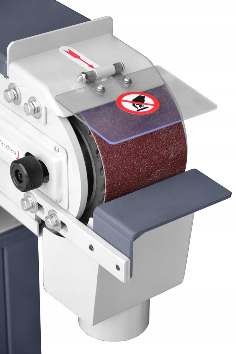 PRZEMYSŁOWA SZLIFIERKA PASOWA TAŚMOWA 1,5kW 2 BIEGI CORMAK 100X1220 Model 100x1220 1,5 KW