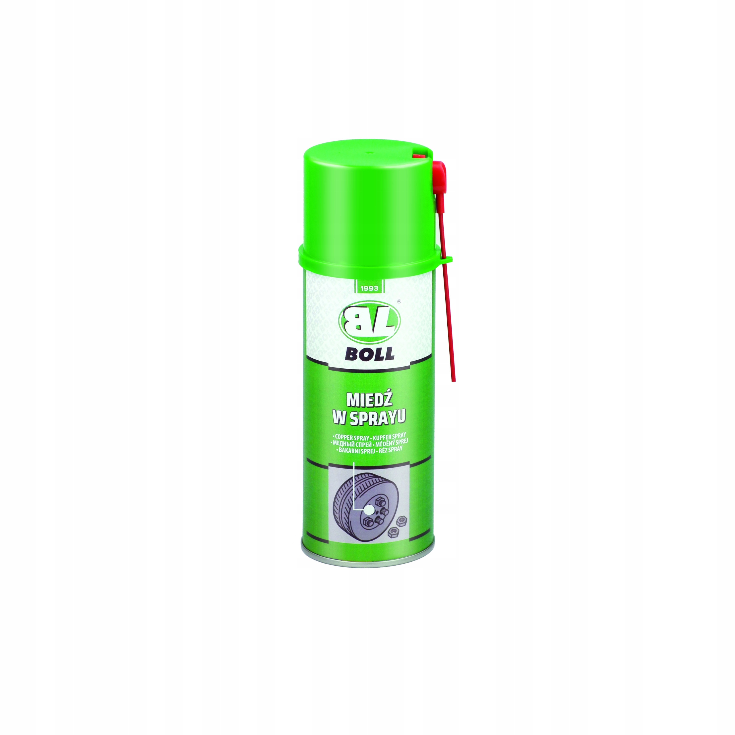 

Boll Miedź W Sprayu Smar Miedziowy Miedziany 400ml