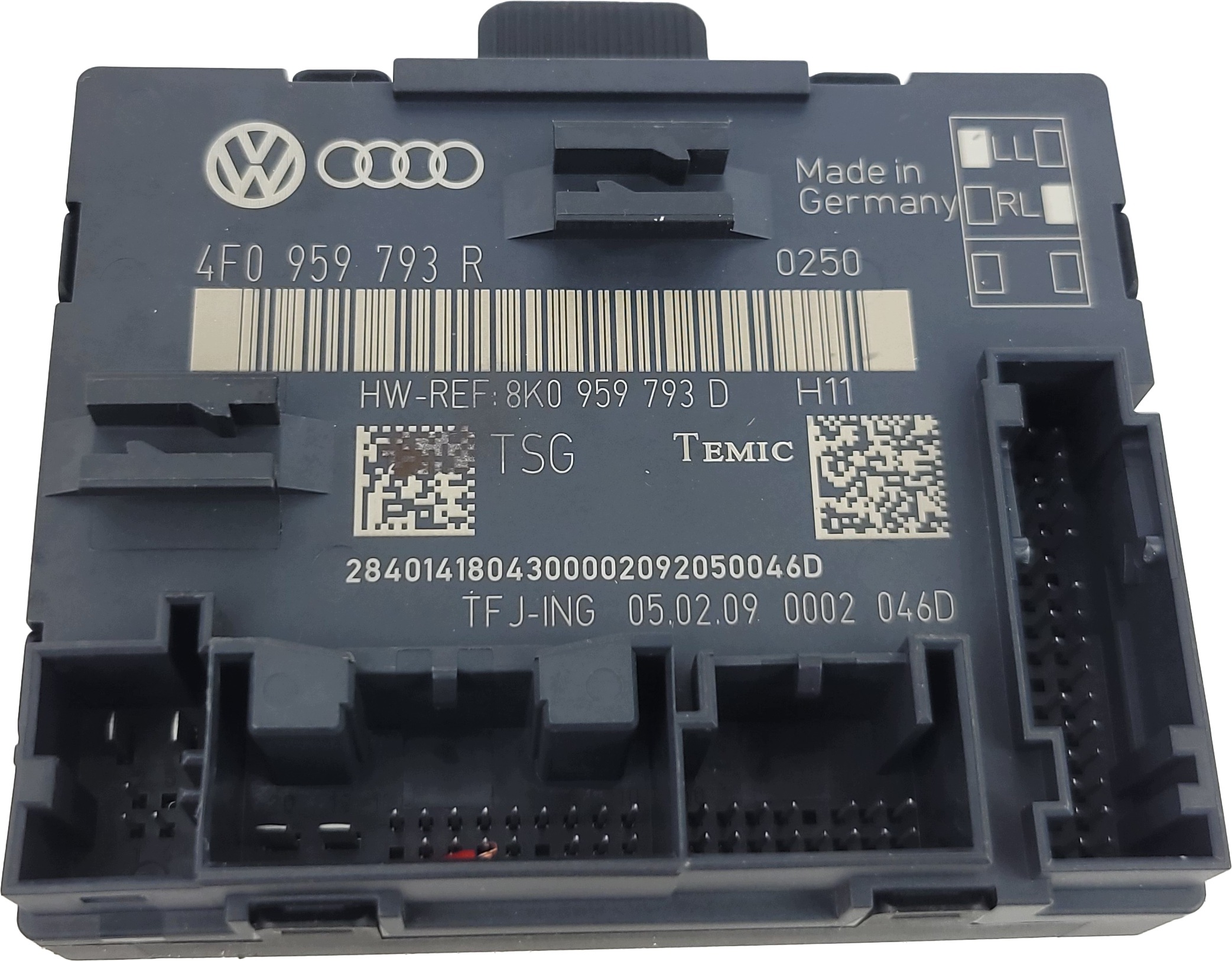 AUDI A6 C6 LIFT module control unit door left front 4F0959793R