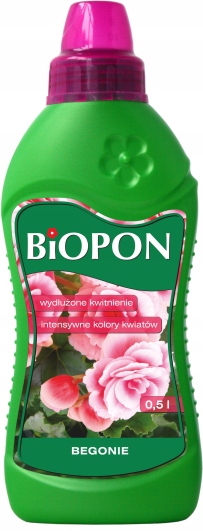 

Nawóz do begonii Biopon 0.5L