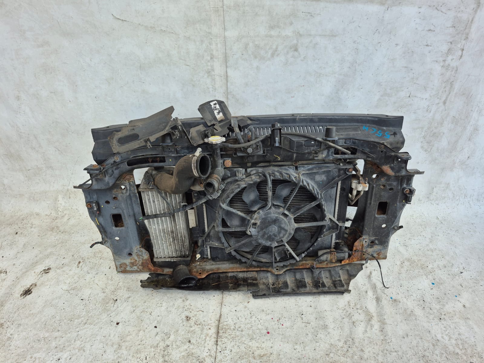 KIA VENGA 09- front body wall front pillar iron sider