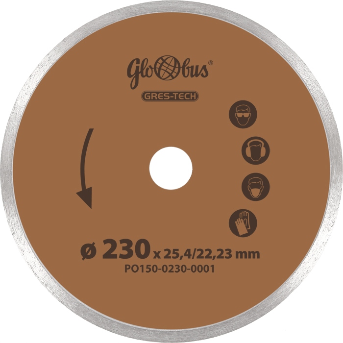 

Tarcza diamentowa do gresu 115 Gres-tech Globus