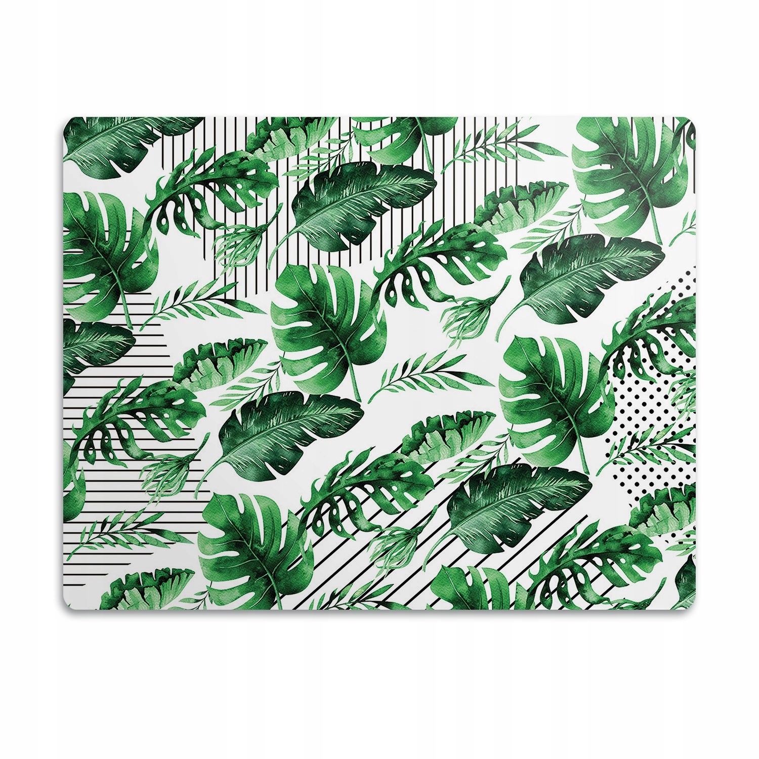 Levně Pro kočky podložka pod záchod Puntíky a listy 60x40 cm