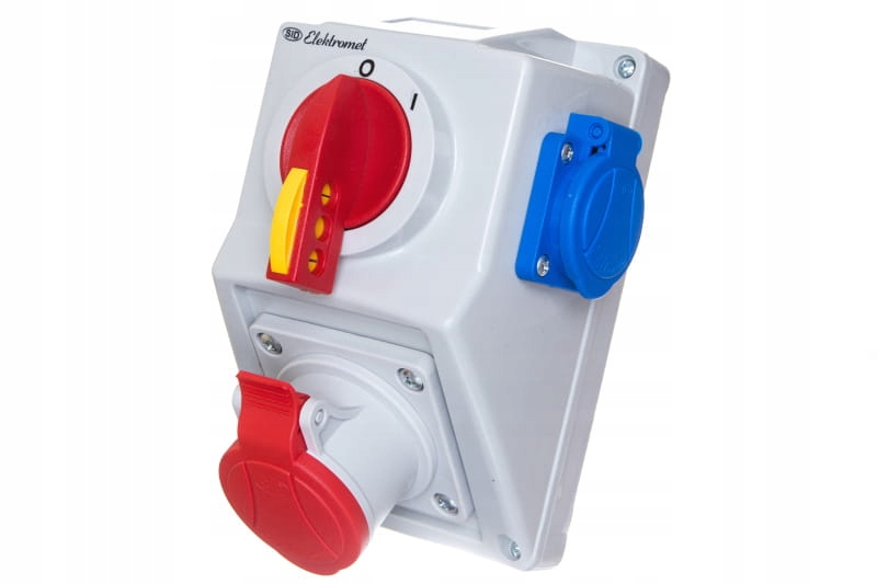Napájecí Sada 16A 0-1 1x16A 4p 1x16A 230V IP54 Elektromet
