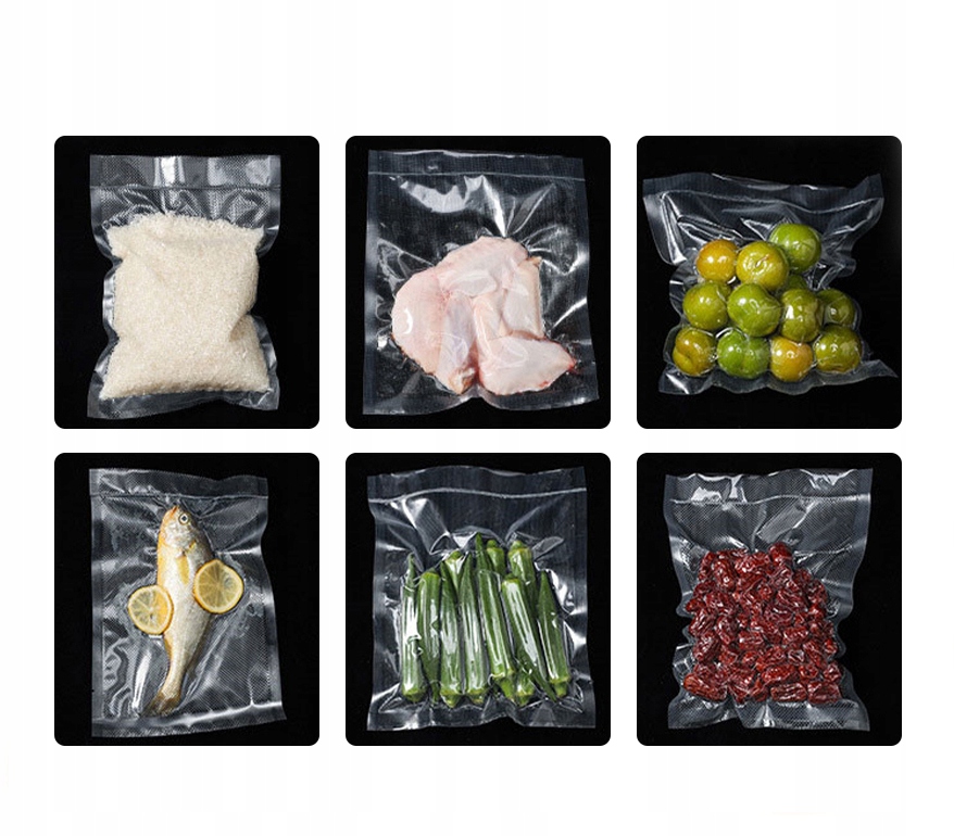 PAKOWARKA PRÓŻNIOWA ŻYWNOŚCI ZGRZEWARKA + WORKI NOWOŚĆ 2024 Model pakowarka próżniowa biała