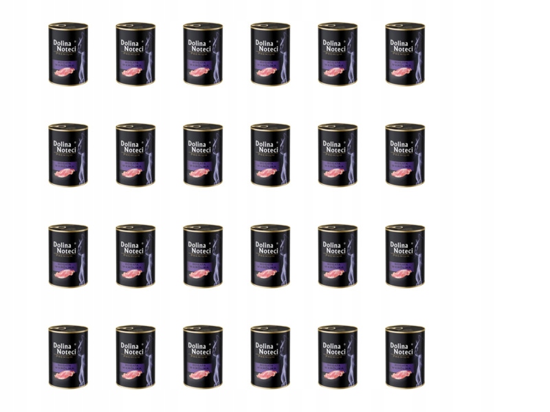 Karma dla kota Dolina Noteci Premium z królikiem 24 x 400 g