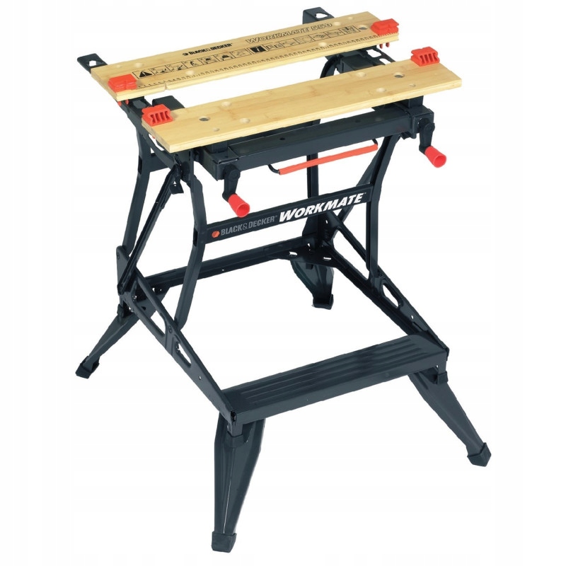 Pracovný stôl Workmate WM550 610x250mm, 2 výšky, nosnosť 250kg Black&Decker