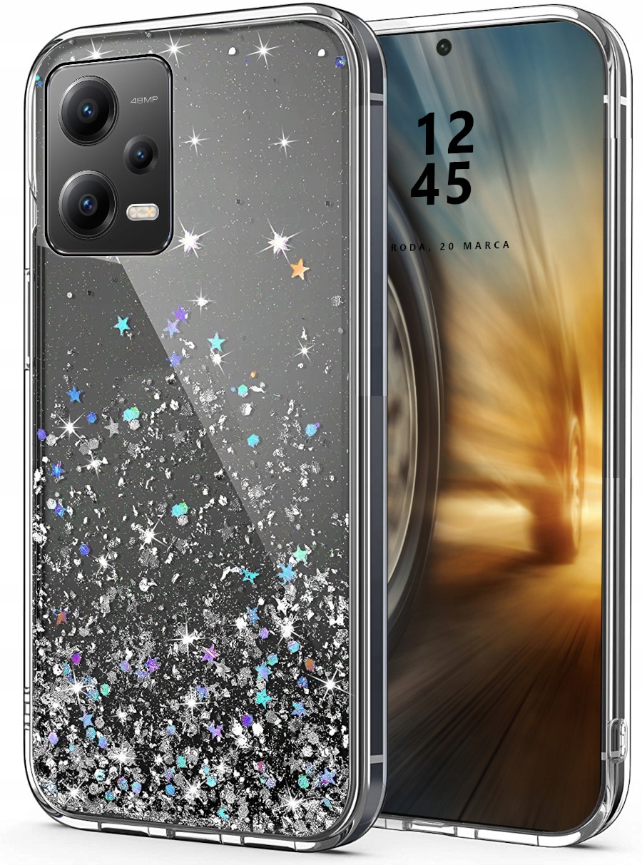 

Case Etui Brokat Do Poco X5 5G Szkło