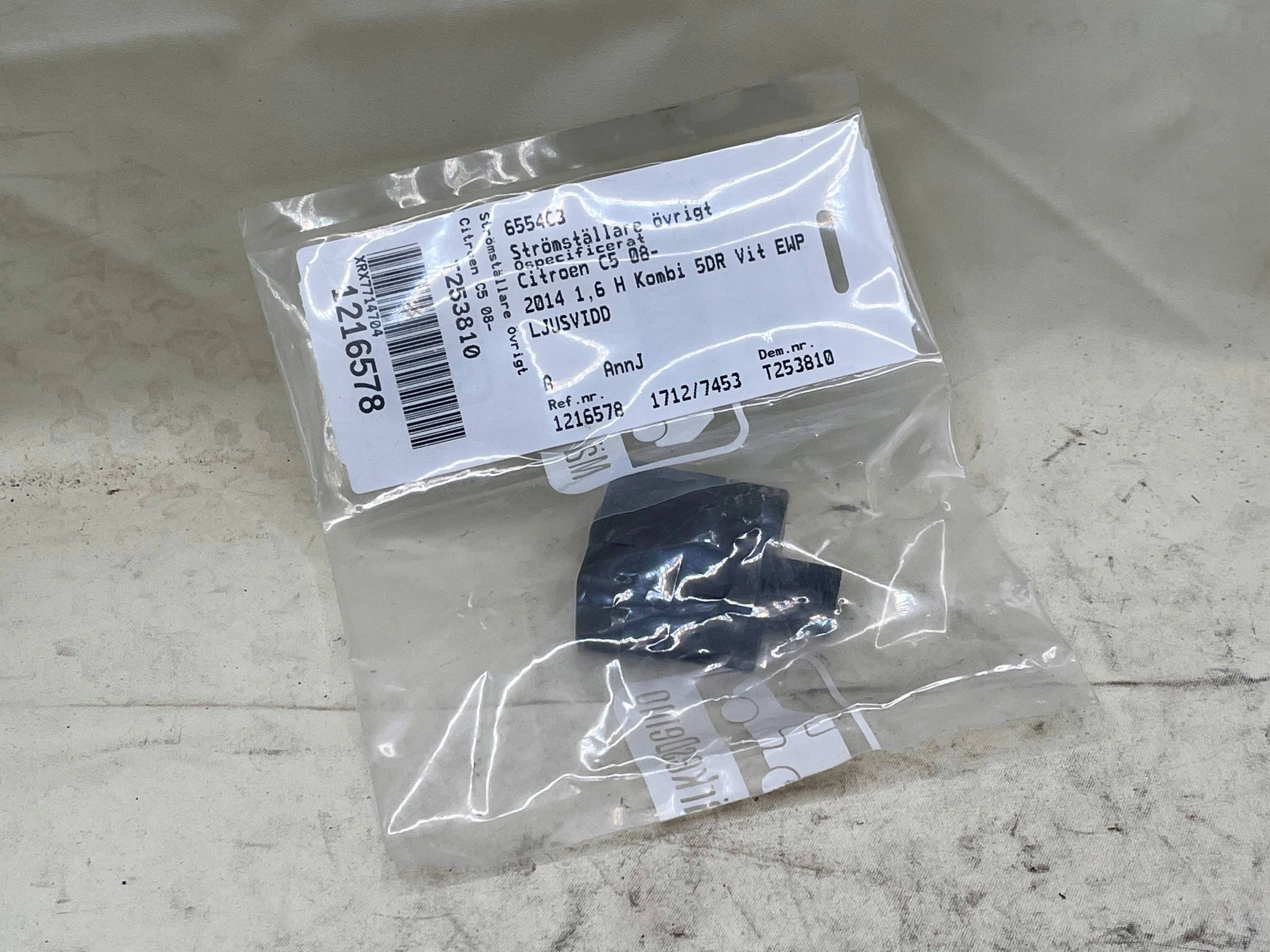 Pulsante Livello luci CITROEN BERLINGO (B9) 6554C3 32589880 2012 !J